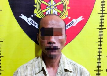 Pelaku DS seorang pria berumur 45 tahun