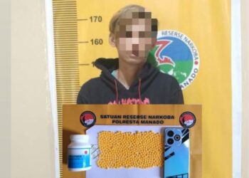 Tim Satres Narkoba Polresta Manado berhasil mengungkap kasus peredaran obat keras jenis Thryhexipenidyl di wilayah Kelurahan Paniki Bawah, Lingkungan II, Kecamatan Mapanget, Kota Manado