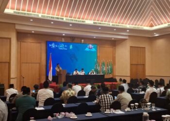 Polsek Wenang melaksanakan pengamanan selama berlangsungnya Konferensi Wilayah XII Nahdlatul Ulama (NU) Tahun 2025 yang digelar di Hotel Aston, Manado, Sabtu (25/1/2025).