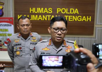 Kabidhumas Polda Kalteng Kombes Pol Erlan Munaji