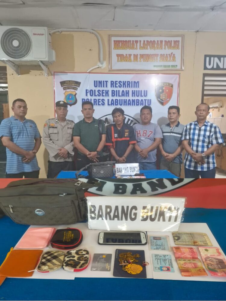 Unit Reskrim Polsek Bilah Hulu Polres Labuhanbatu berhasil mengungkap kasus tindak pidana pencurian dengan pemberatan (curat) yang terjadi di SPBU Jalan MH Said Perdamean, Kecamatan Rantau Selatan, Kabupaten Labuhanbatu, pada Sabtu (01/02/2025) dini hari.