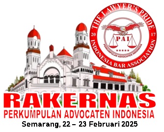 Perkumpulan Advocaten Indonesia (PAI) akan melaksanakan Rapat Kerja Nasional (Rakernas) pada 22-23 February 2025 mendatang di Semarang, Jawa Tengah