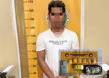 Tim Satuan Reserse Narkoba (Satres Narkoba) Polresta Manado berhasil mengamankan seorang pria berinisial AI (24) dalam operasi penangkapan di Kelurahan Kombos Timur, Kecamatan Singkil, Kota Manado, pada Rabu (5/2/2025) pukul 20.00 WITA.
