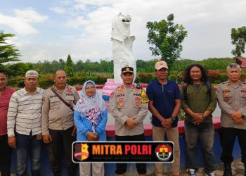 Polsek Tanjung Batu melaksanakan pengecekan lahan yang direncanakan untuk penanaman jagung di Desa Betung I, Kecamatan Lubuk Keliat, Kabupaten Ogan Ilir.