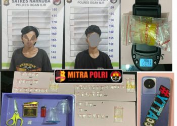 Dalam operasi yang digelar pada Kamis (6/2/2025) sekitar pukul 18.00 WIB, petugas menangkap dua orang pelaku di belakang rumah salah satu tersangka yang berlokasi di Dusun Badas, Kelurahan Tanjung Raja Selatan, Kecamatan Tanjung Raja, Kabupaten Ogan Ilir.