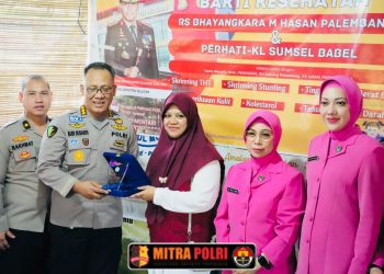 Tim Peduli Kesehatan Masyarakat Rumah Sakit Bhayangkara M Hasan Palembang tak pernah lelah memberikan pelayanan bagi warga masyarakat sebagai wujud nyata dalam meningkatkan derajat kesehatan masyarakat, khususnya bagi anak anak dan kelompok rentan. Kali ini berlokasi disekolah Paud Polrestabes Palembang, di 8 Ulu, Kecamatan Seberang Ulu I, Kota Palembang pada Minggu (9/2/2025).