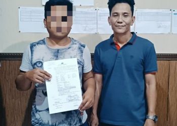 Polsek Wenang berhasil mengamankan seorang pria berinisial ABSP (31), seorang karyawan swasta, yang terlibat dalam kasus pengancaman dengan benda tajam di Kelurahan Lawangirung, Kecamatan Wenang, Kota Manado, pada Minggu, 09 Februari 2025, sekitar pukul 15.30 WITA.