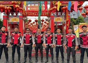 Dalam rangka menyambut perayaan Hari Suci Goan Siiau (Cap Go Me) di wilayah hukum Polresta Manado, personel Polresta Manado bersama jajaran Polsek setempat telah melaksanakan pengamanan secara intensif guna memastikan kelancaran dan keamanan acara.