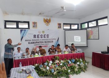 Reses Masa Sidang II Anggota DPRD Kabupaten Bogor Dapil 2 dilaksanakan di Aula Desa Singajaya Kecamatan Jonggol. (Foto: Dok.RH/Mitrapolri/18/02/2025)