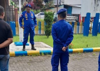 Satuan Polisi Perairan dan Udara (Sat Pol Airud) Polresta Manado melaksanakan apel pagi sekaligus serah terima tugas jaga di Mako Sat Pol Airud, pada Kamis (20/2/2025)