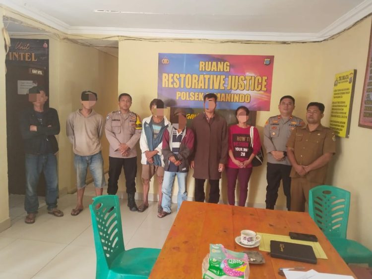 Polsek Simanindo dalam mencegah dugaan tindak pidana pengancaman yang terjadi di Desa Parbalohan, Kecamatan Simanindo, Kabupaten Samosir. Dalam waktu dua hari satu malam, kepolisian berhasil mengamankan situasi dan mendamaikan pihak-pihak yang bersengketa.