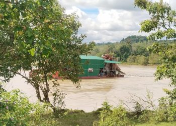 Tambang emas Sungai Seuradeuk, Kecamatan Woyla Timur, Aceh Barat