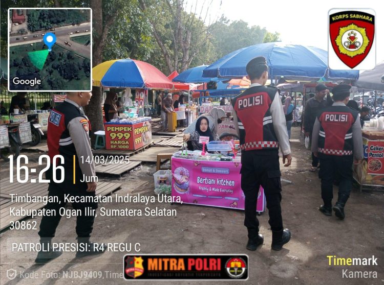 Polres Ogan Ilir menggelar pengamanan di tiga lokasi Pasar Bedug yang ramai dikunjungi masyarakat. Pengamanan ini bertujuan untuk memberikan rasa aman dan nyaman bagi warga serta mencegah potensi gangguan keamanan dan kemacetan lalu lintas.