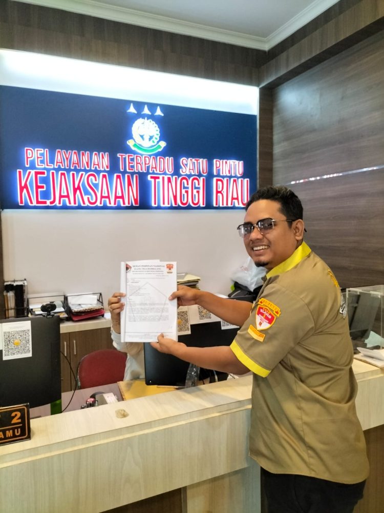 Tim Elang 3 Hambalang telah mengirimkan surat pemberitahuan ke seluruh instansi pemerintah dan unsur Forum Koordinasi Pimpinan Daerah (Forkopimda) di Riau.