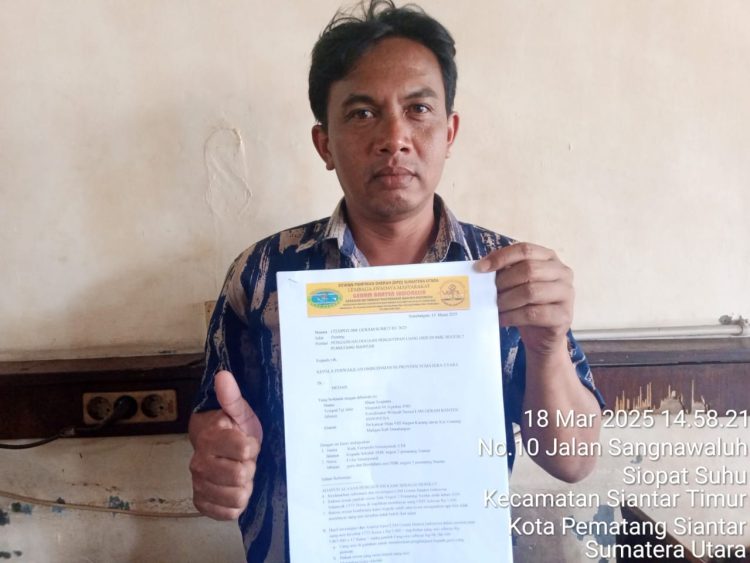 Ketua DPD Sumut LSM Geram Banten Indonesia Ilham Syaputra