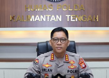 Kabidhumas Polda Kalteng Kombes Pol Erlan Munaji