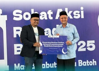 BSI berpartisipasi dalam program Sobat Aksi Ramadhan BUMN 2025 dengan berbagai kegiatan dan bantuan kemakmuran masjid yang dilaksanakan di masjid Babuttaqwa Batoh Banda Aceh.