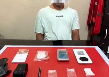 seorang pria berinisial IL (62) berhasil diamankan atas dugaan sebagai pengedar narkotika jenis sabu.