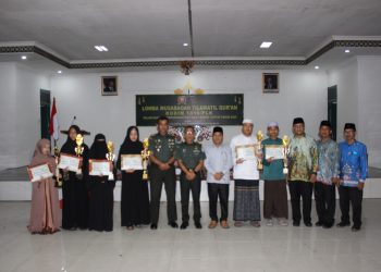 Kodim 1016/Palangka Raya menggelar lomba MTQ bagi anak-anak Pesantren se Kota Palangka Raya bertempat di aula Makodim 1016/Plk. Kamis, (20/03/25).