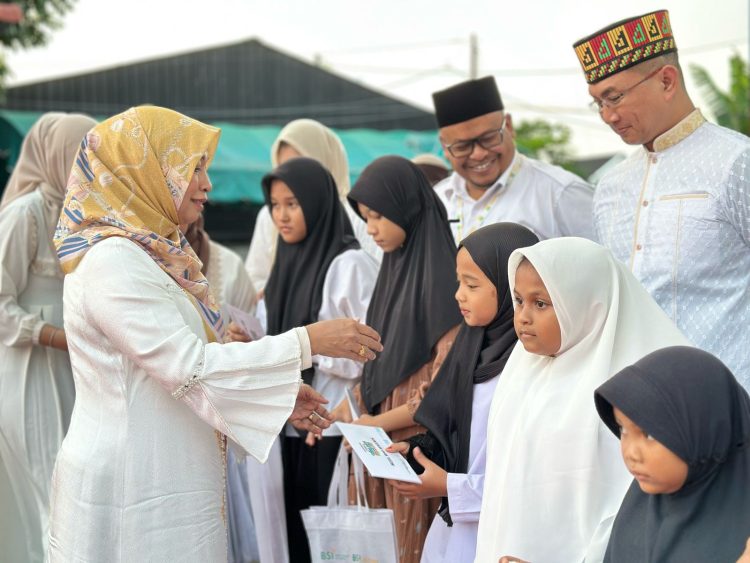 Bank Syariah Indonesia,Tbk (BSI) Aceh menggelar Buka Puasa Bersama dan Santunan Anak Yatim dalam tajuk "Safari Ramadhan 1446 H".