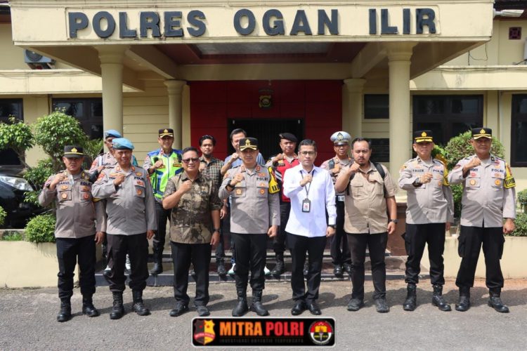 Kunjungan ini dipimpin oleh Dr. Supardi Hamid, M.Si., bersama tim, yang disambut langsung oleh Kapolres Ogan Ilir, AKBP Bagus Suryo Wibowo, S.I.K