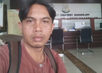 Koordinator LSM Geram Banten Indonesia, Ilham Syaputra