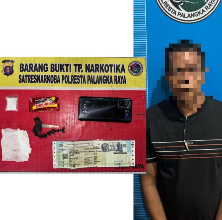 Seorang pria berinisial RU (51) diamankan dalam operasi yang berlangsung di Jalan Dr. Murjani, depan Subur Ban, Kelurahan Pahandut, Kecamatan Pahandut, pada Jumat (7/3/2025) siang.