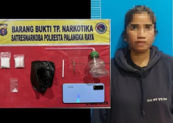 Pada Minggu (9/3/2025) malam, tim berhasil mengamankan seorang wanita berinisial SS (31) yang diduga sebagai pengedar sabu di sebuah rumah di Jalan Tjilik Riwut Km. 1 Gang Sion II, Kelurahan Palangka, Kecamatan Jekan Raya.