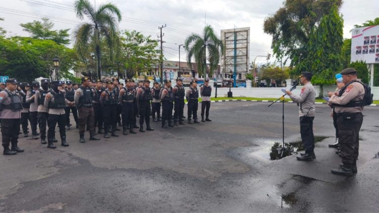 Kepolisian Resor Kota (Polresta) Palangka Raya, Polda Kalteng menggelar apel kesiapan guna mengawali tugas pengamanan (pam) yang akan dilakukan pada aksi damai dari organisasi masyarakat (ormas) di wilayah hukumnya.