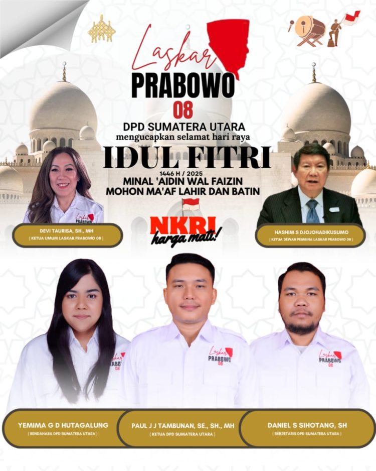 DPD Laskar Prabowo 08 Sumatera Utara