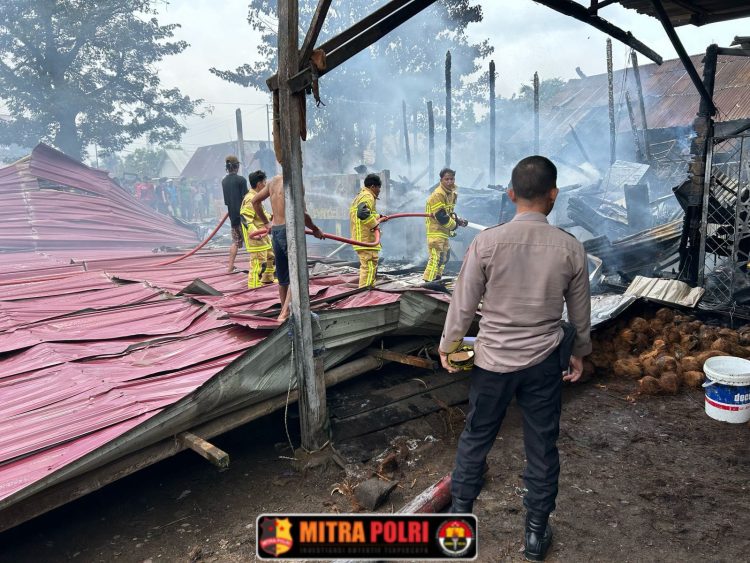 Sebuah rumah warga di Dusun II, Desa Pipa Putih, Kecamatan Pemulutan, Kabupaten Ogan Ilir dilaporkan terbakar pada Jumat (04/04) sekira pukul 11.10 WIB. Rumah tersebut diketahui milik Tri Muliyah alias Yah (45), yang saat kejadian tengah berada di luar kota.
