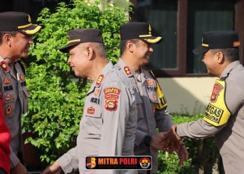 Polres Ogan Ilir menggelar kegiatan halal bihalal yang diikuti oleh Kapolres Ogan Ilir AKBP Bagus Suryo Wibowo, S.I.K., Wakapolres, para Pejabat Utama (PJU), personel Polres, serta ASN di lingkungan Polres.