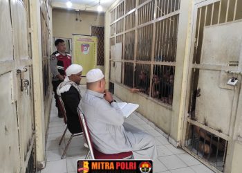 Dua orang penceramah, yakni Ustadz Husen dan Ustadz Ali, memberikan tausiah bertema Taubatan Nasuha. Materi tersebut mengajak para tahanan untuk bertaubat dengan sungguh-sungguh, penuh keikhlasan, kejujuran, dan tekad untuk memperbaiki diri.