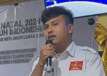 Koordinator Pusat BEM Kristiani Seluruh Indonesia (KSI) Charles