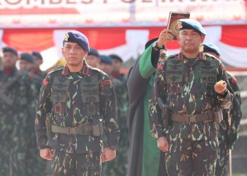 Dalam sebuah upacara yang digelar di Mako Satbrimob, Jalan Tjilik Riwut KM 32, Bukit Tangkiling, Kota Palangka Raya, Sabtu (12/4/2025) sore, Kombes Pol Irwan Jaya, S.I.K. resmi dilantik sebagai Komandan Satuan Brimob Polda Kalteng menggantikan Kombes Pol Dr. Nugroho Tri Nuryanto, S.I.K., M.H.