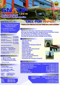 Siap-siap! FT UMK Bakal Gelar SNATIF