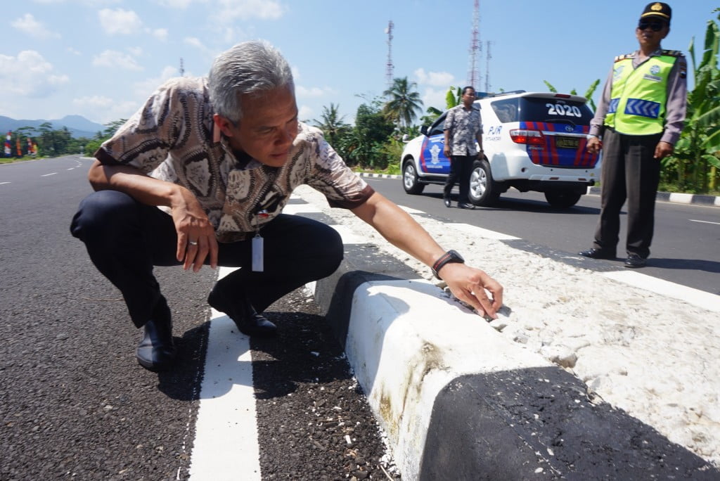 Mas Ganjar Pantau Kesiapan Jalur Mudik Selatan