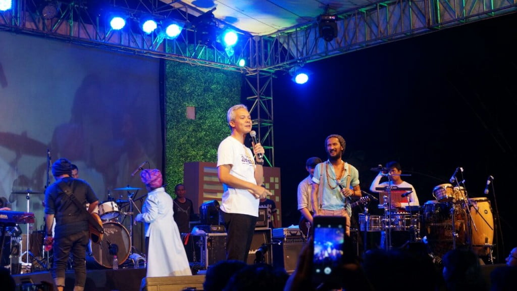 Sepanggung dengan Mas Ganjar, Ini Kata Reza The Groove