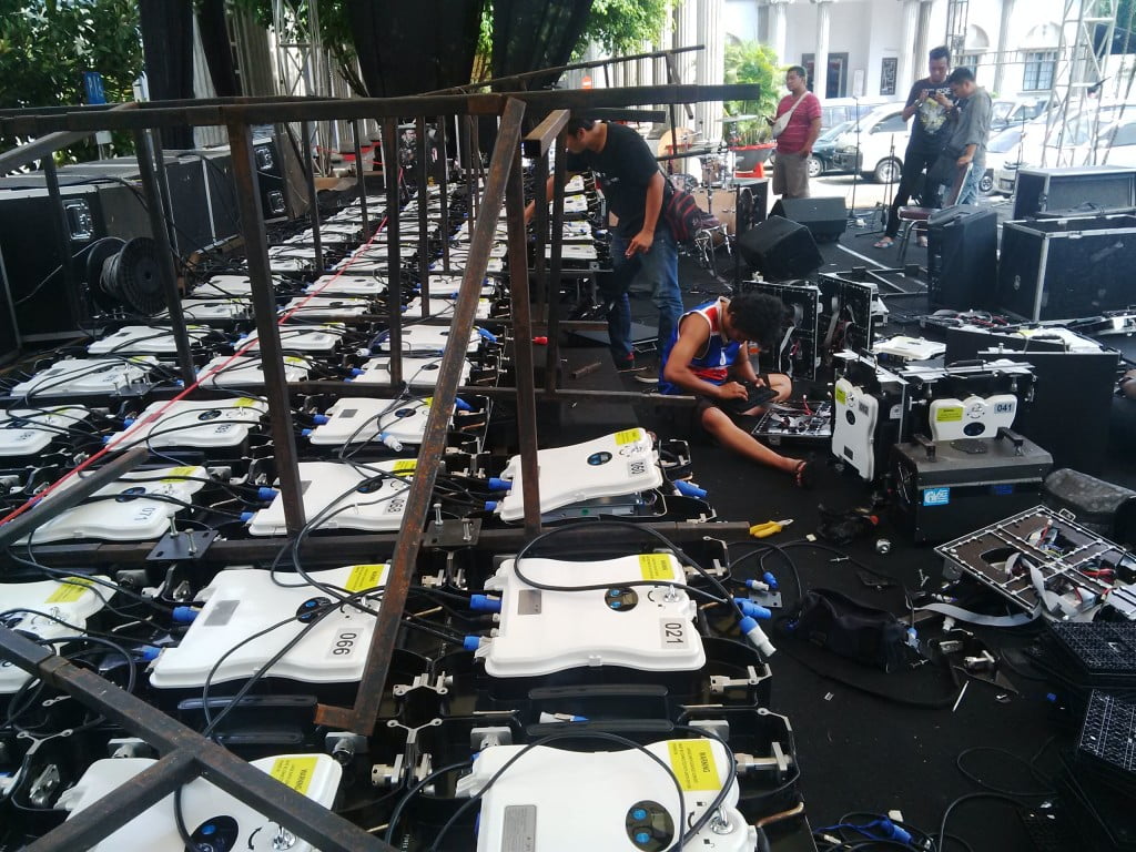 Layar LED Roboh, Puncak HUT Semarang ke 469 Terancam Batal?
