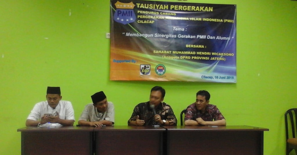 IKAPMII Cilacap Gelar Tausyiah Pergerakan