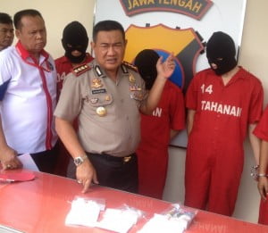 Diduga Dikendalikan dari LP Kedungpane, Empat Pengecer Sabu Sabu Ditangkap