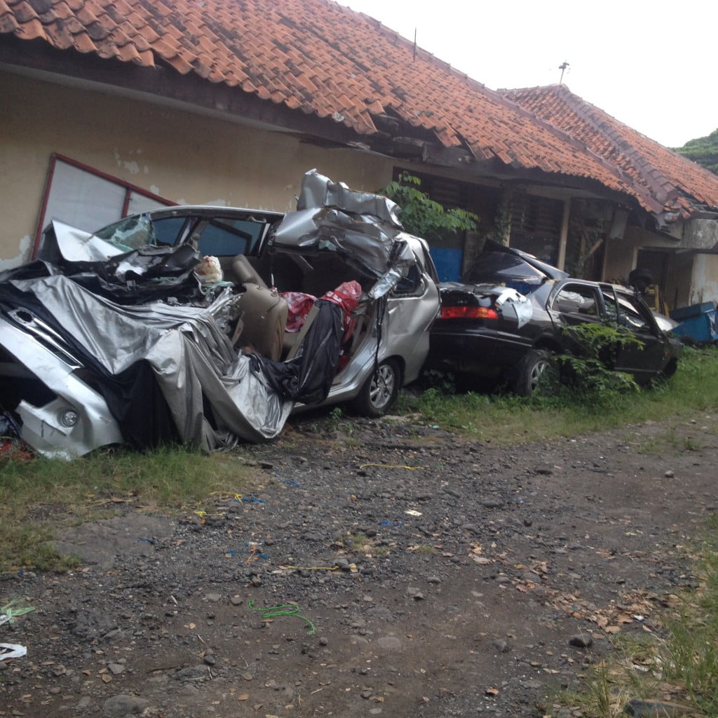 HOROR HORE- Singupnya Tempat Penyimpanan Barang Bukti Unit Laka Lantas Polrestabes Semarang