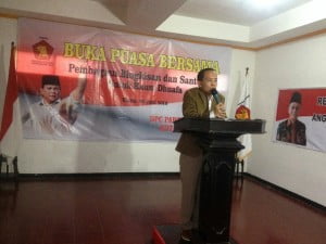 DPC Gerindra Kota Semarang Bukber Bersama Anak Yatim dan Fakir Miskin