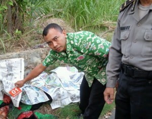 Seorang Gojek Ditemukan Tewas Tergorok