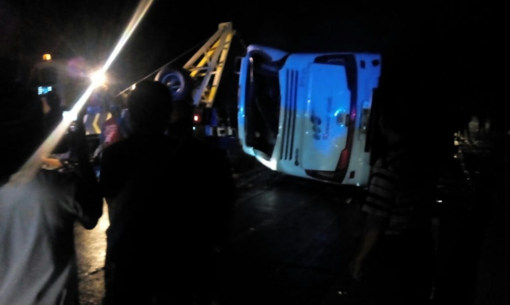 Polisi Tetapkan Sopir Bus Kramat Djati sebagai Tersangka