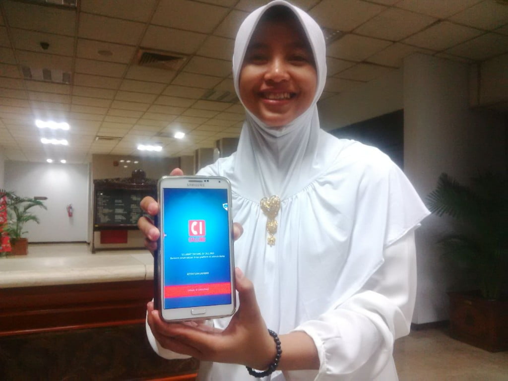 Yuk Unduh Callind, Medsos Ciptaan Dara Cantik Banjarnegara