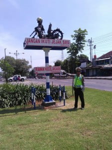 Angka Kecelakaan Tinggi, Satlantas Polrestabes Semarang Ciptakan Monumen Laka Lantas