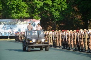 Gembleng Calon Praja, Ini Pesan Gubernur Akpol