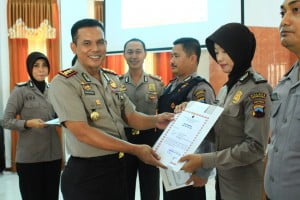 Tiga Bhabinkamtibmas Polres Grobogan Raih Penghargaan