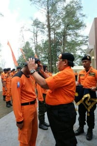 SAR dan BASARNAS Digembleng di Gunung Slamet